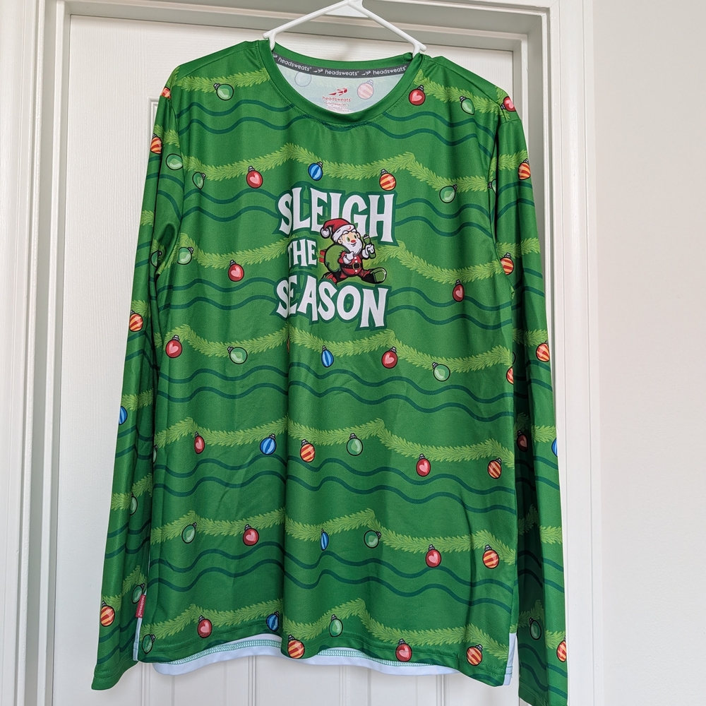 Green Holiday Long Sleeve Tee